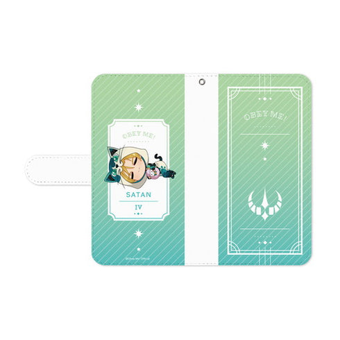 『Obey Me!』サタン ちびころ 手帳型スマホケース